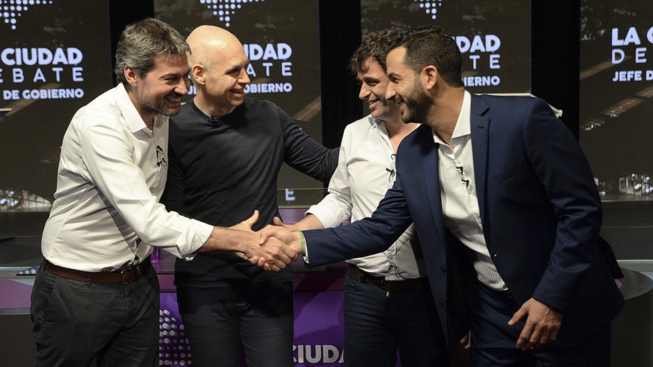 Primer debate a jefe de gobierno porteño con poco debate