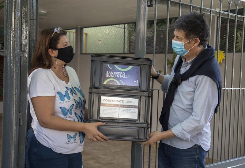 Más de 5.000 vecinos se inscribieron al programa de compostaje a domicilio