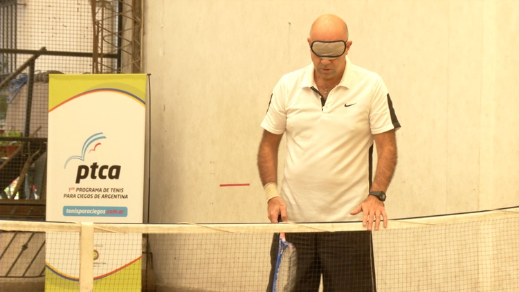 Tenis para ciegos: Crecer con intuición